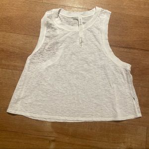 Lululemon Cropped Muscle Tank
